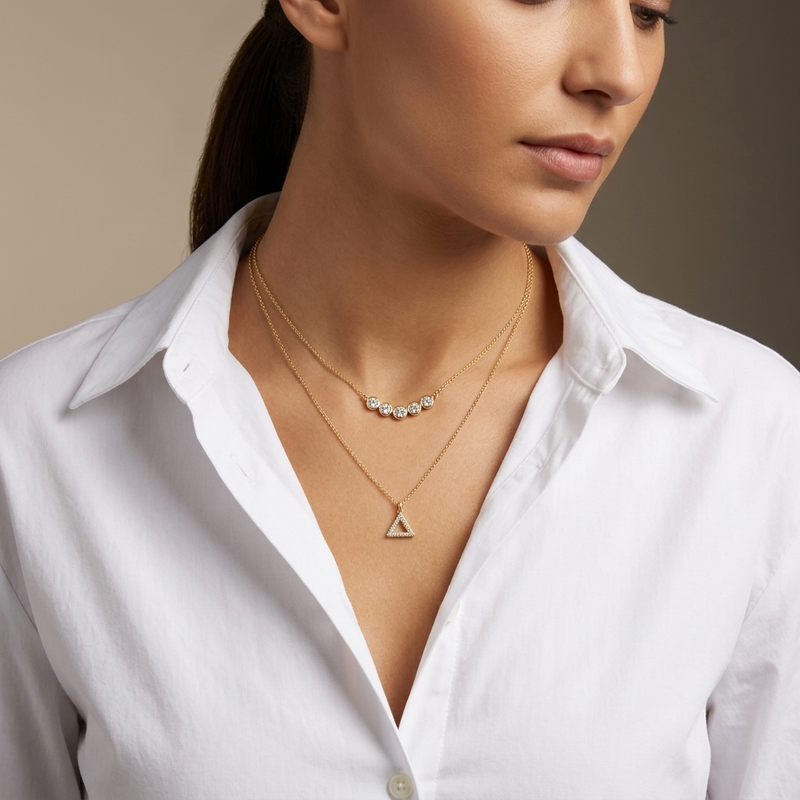 Solid Gold Necklaces