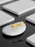 14K Solid Gold Horseshoe Stud Earrings, main product view