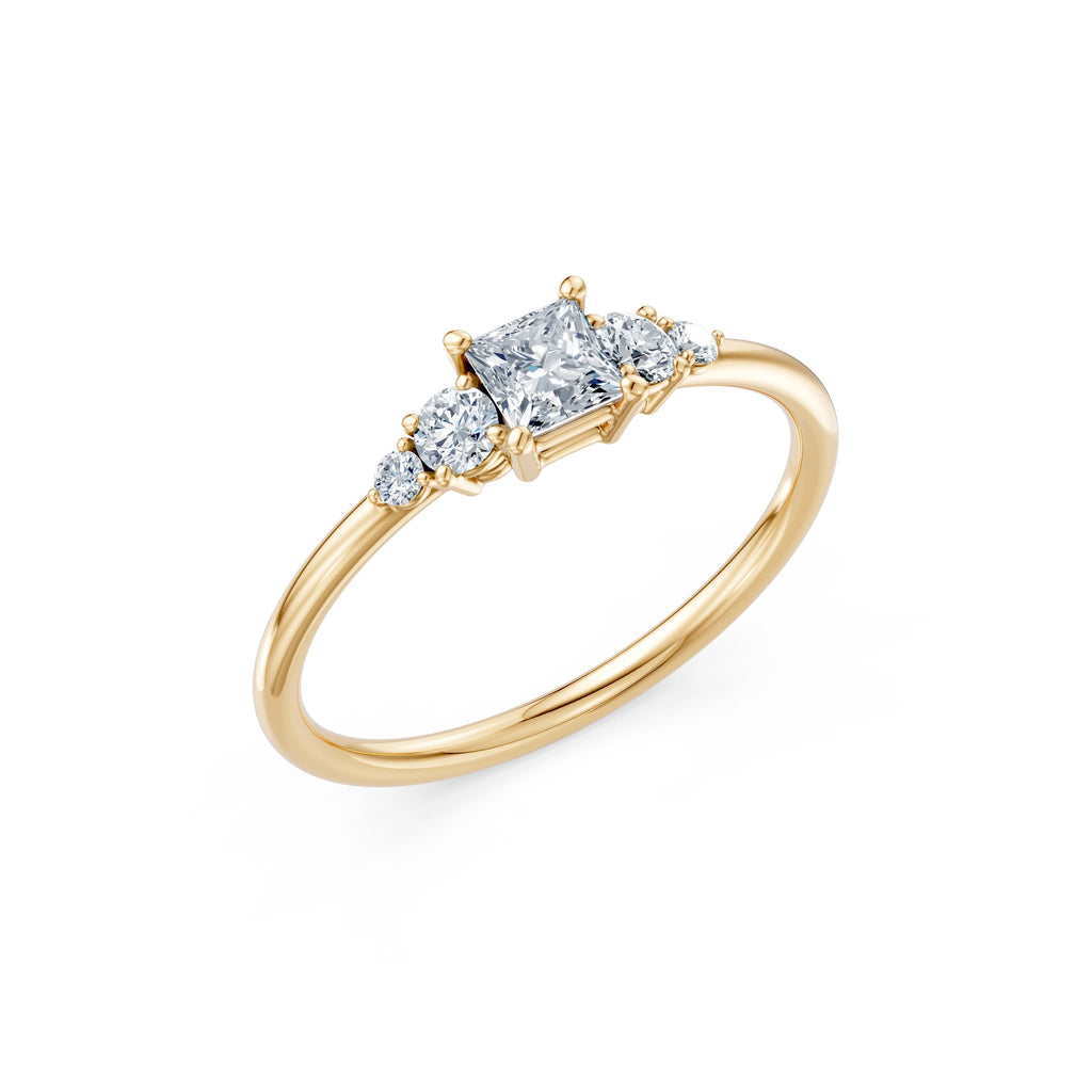 Solitaire Eternity Ring, 0.3 ct — 101-10143(0.30)PR