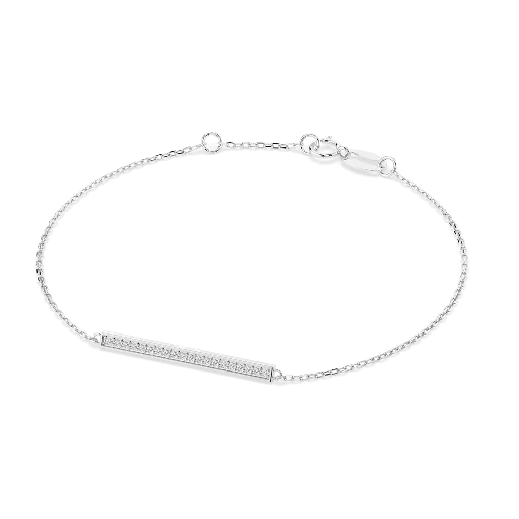 Minimalism Bracelet (Round), 0.1 ct — 105-10017