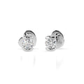 Solitaire Butterfly Earring (Round), 0.2 ct — 102-10016(3.0)