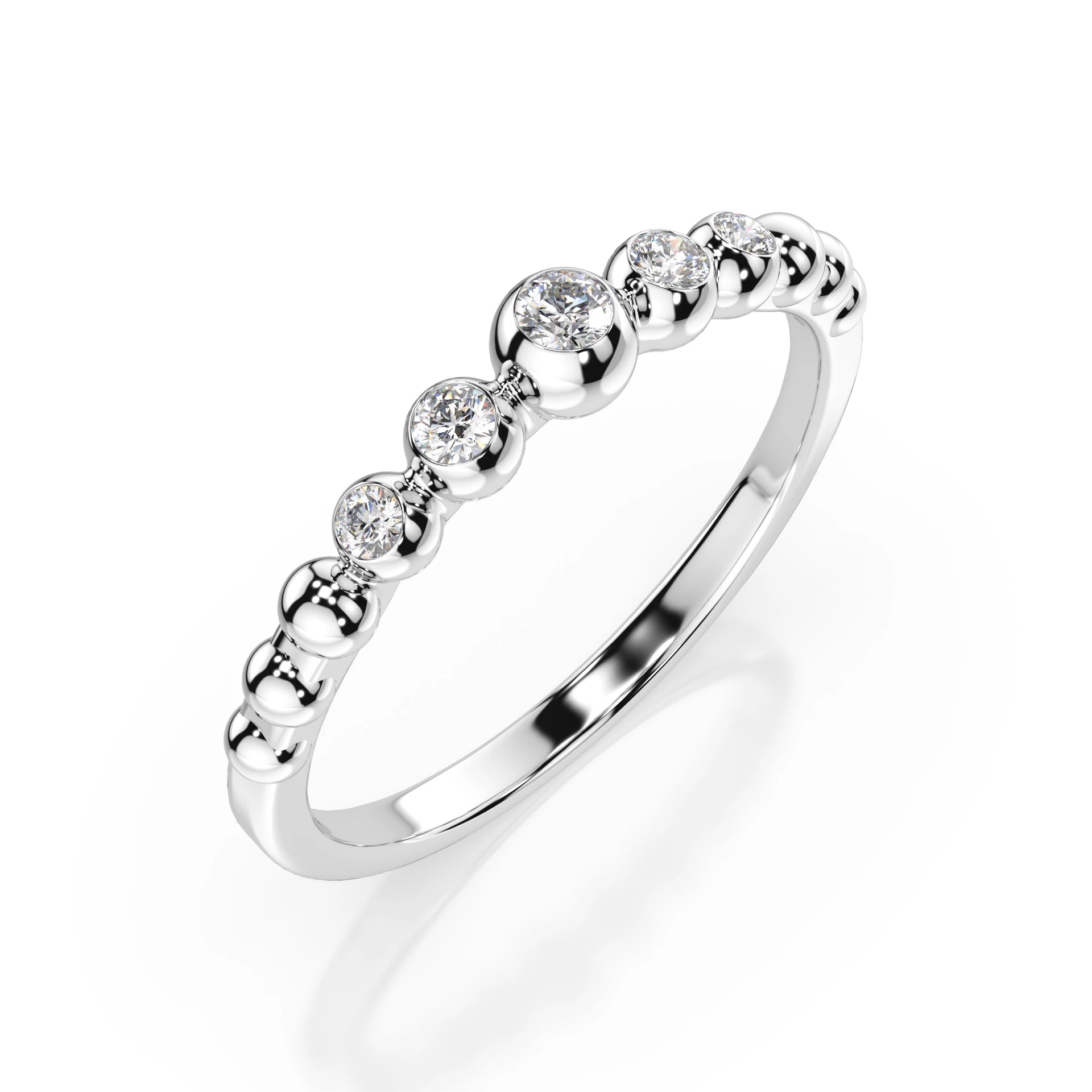 Eternity Ring (Round), 0.03 ct — 101-10019