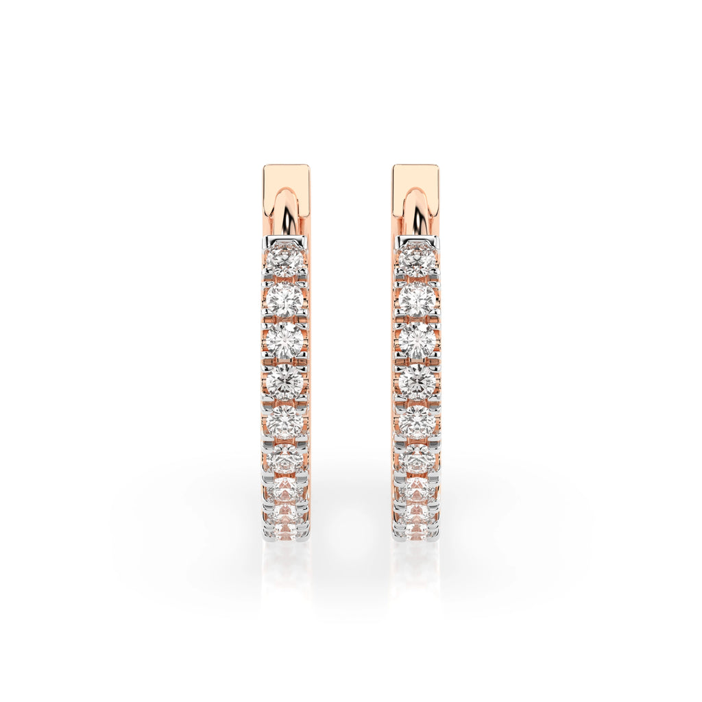Eternity Earring (Round), 0.22 ct — 102-10109(1.3)