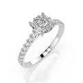 Solitaire Eternity Ring (Round), 0.15 ct — 101-10017(3.4)