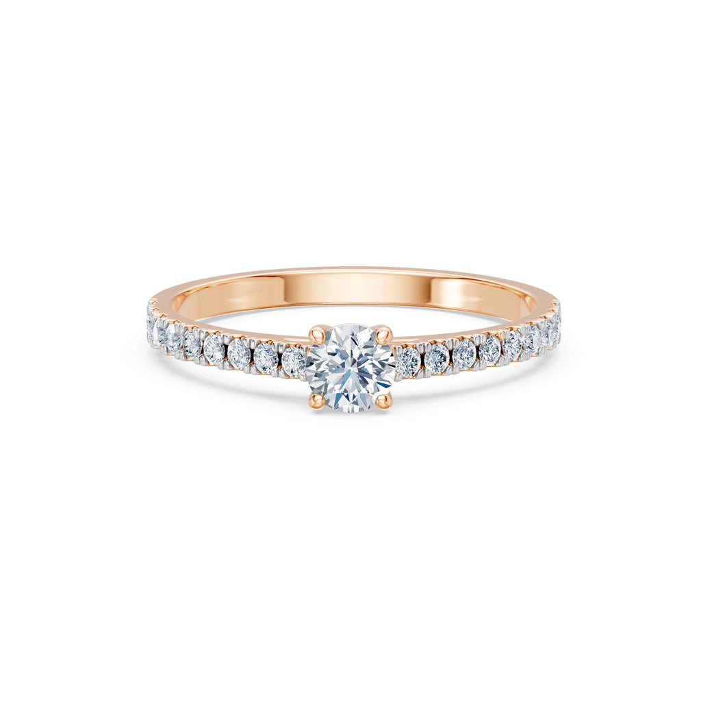 Solitaire Eternity Ring, 0.3 ct — 101-10191(0.30)RN