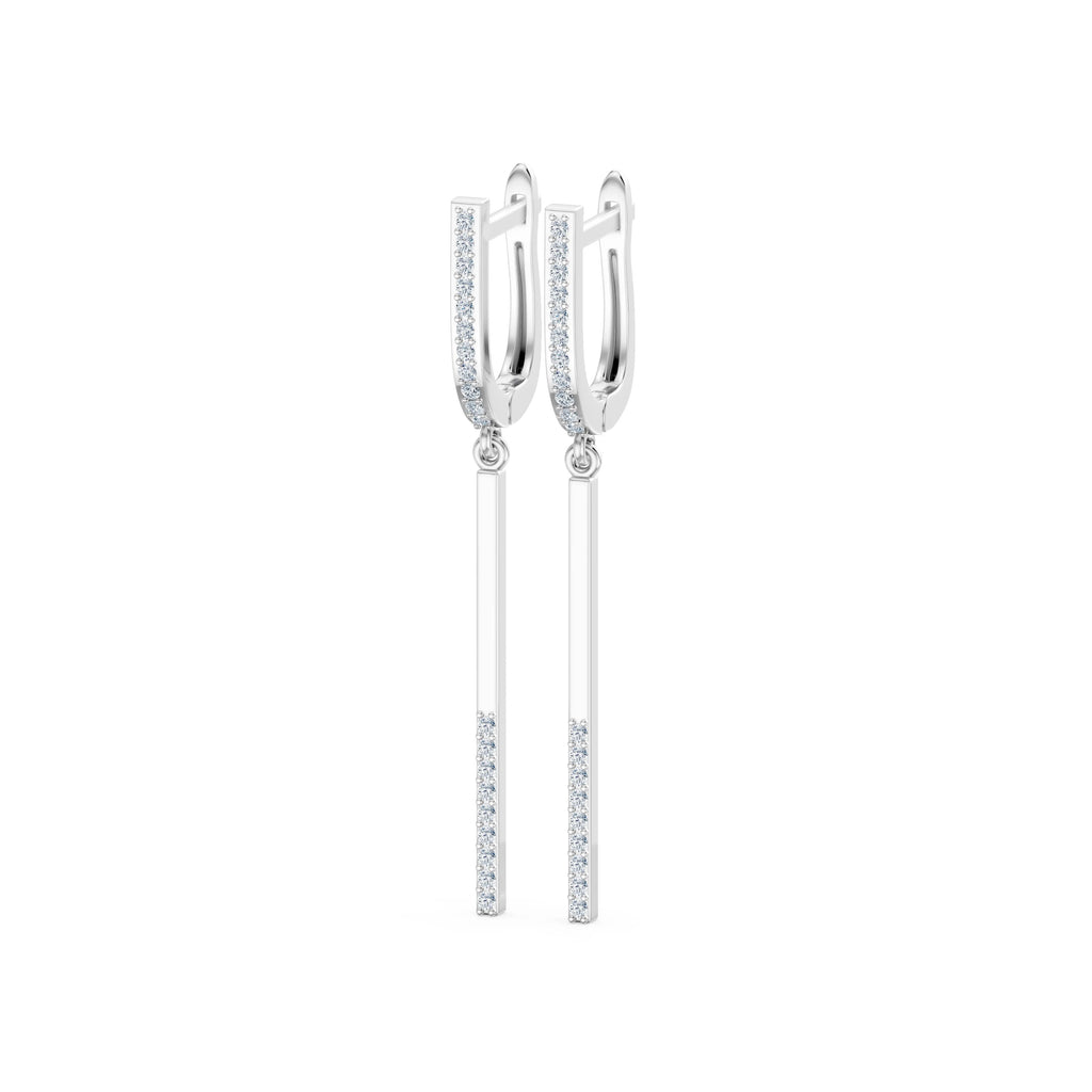 Minimalism Earring, 0.24 ct — 102-10129/5