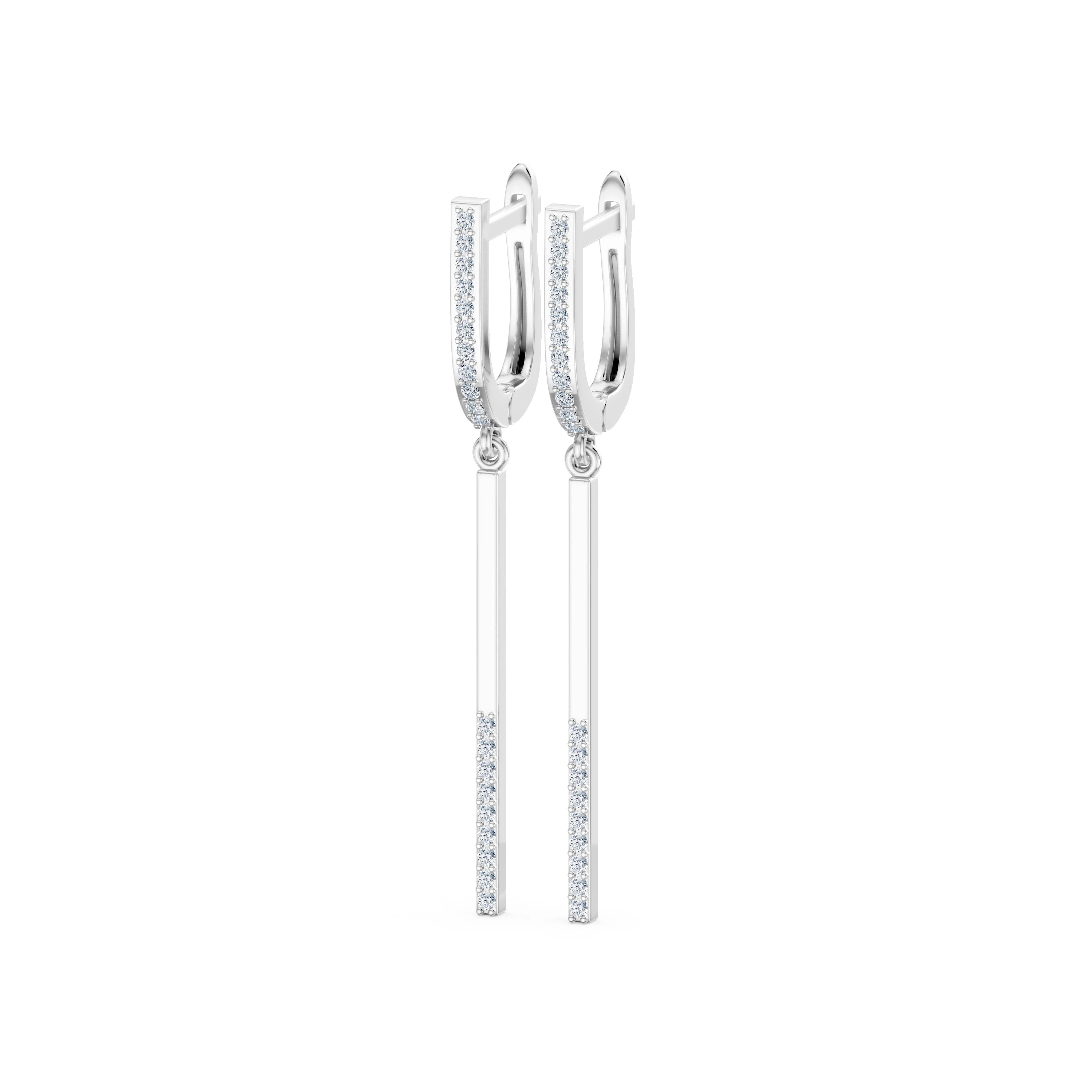 Minimalism Earring, 0.24 ct — 102-10129/5
