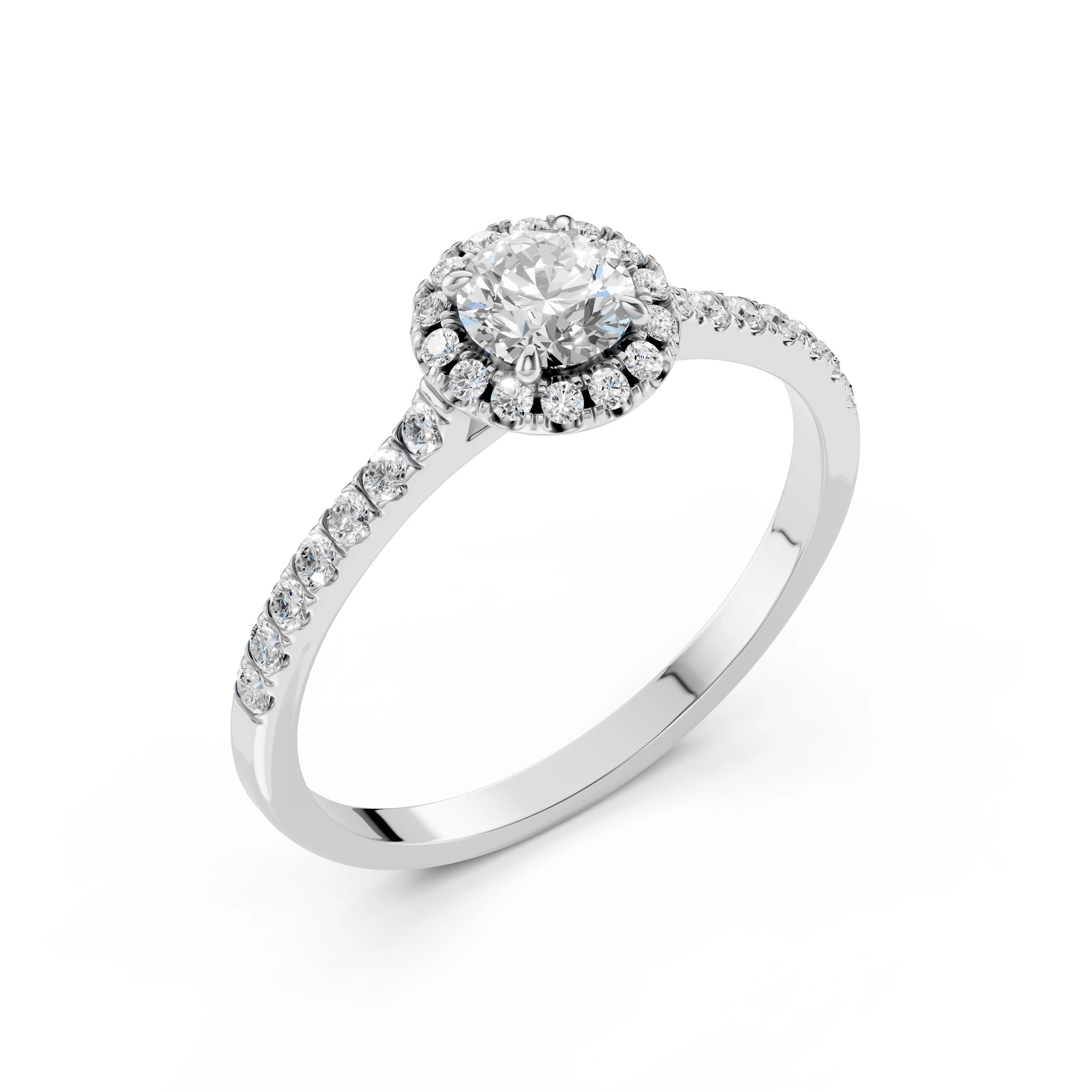 Solitaire Eternity Ring (Round), 0.5 ct — 101-10095(5.1)