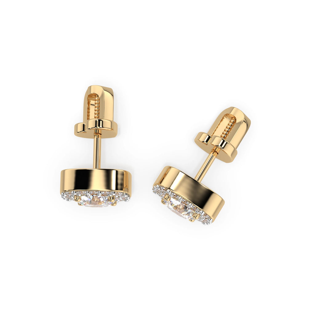 Solitaire Eternity Earring (Round), 0.6 ct — 102-10152(4.2)