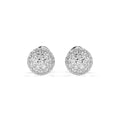 Illusion Earring (Round), 0.32 ct — 102-10090/1