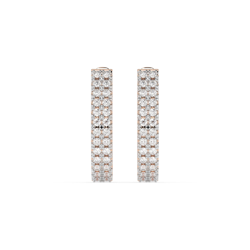 Eternity Earring (Round), 0.21 ct — 102-10300