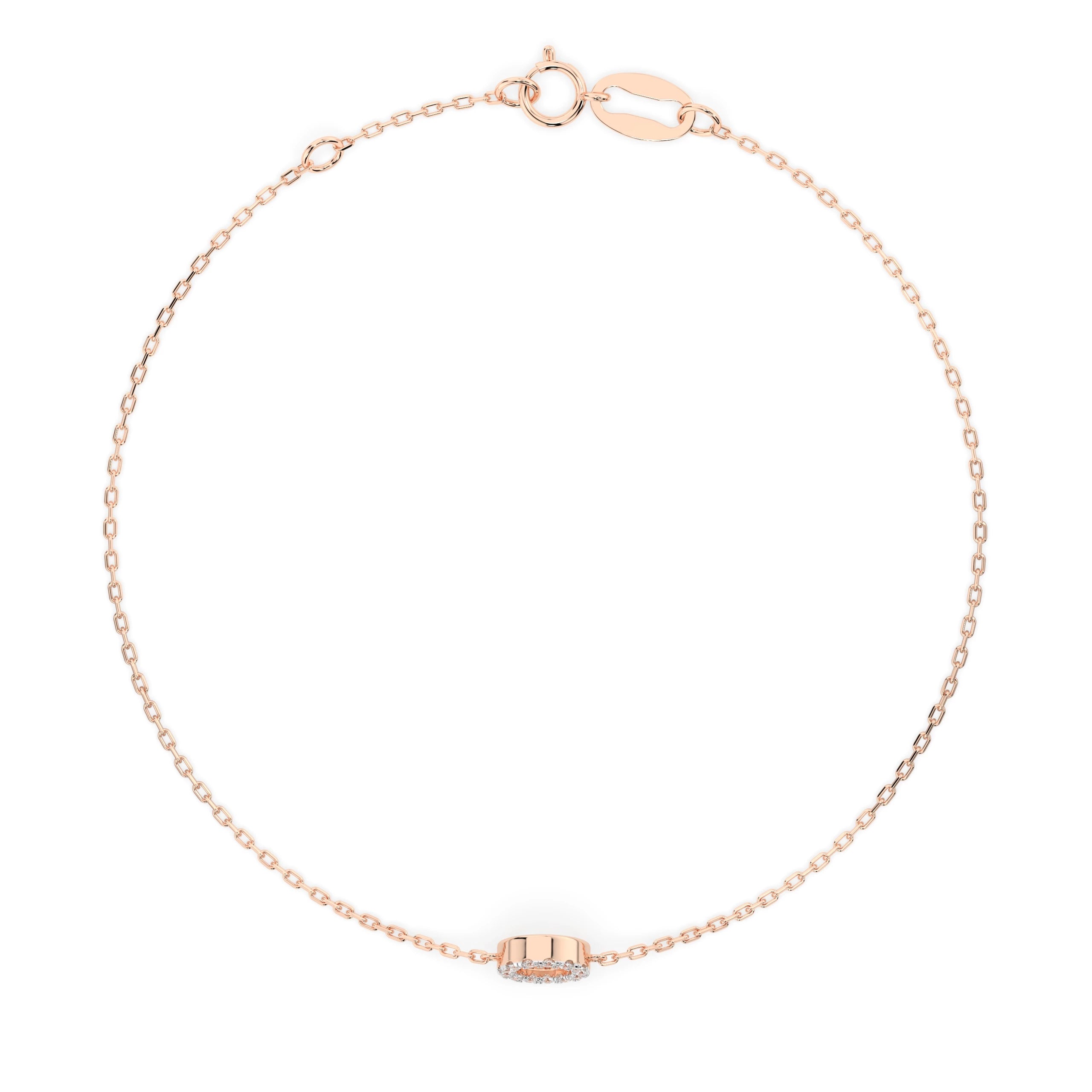 Minimalism Bracelet (Round), 0.07 ct — 105-10015