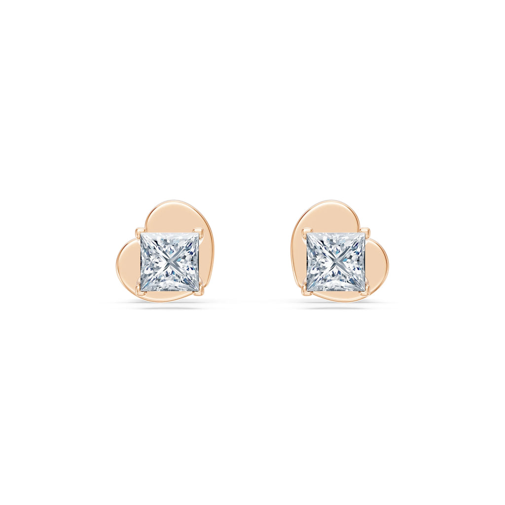 Solitaire Butterfly Earring, 0.34 ct — 102-10117(3.0)PR