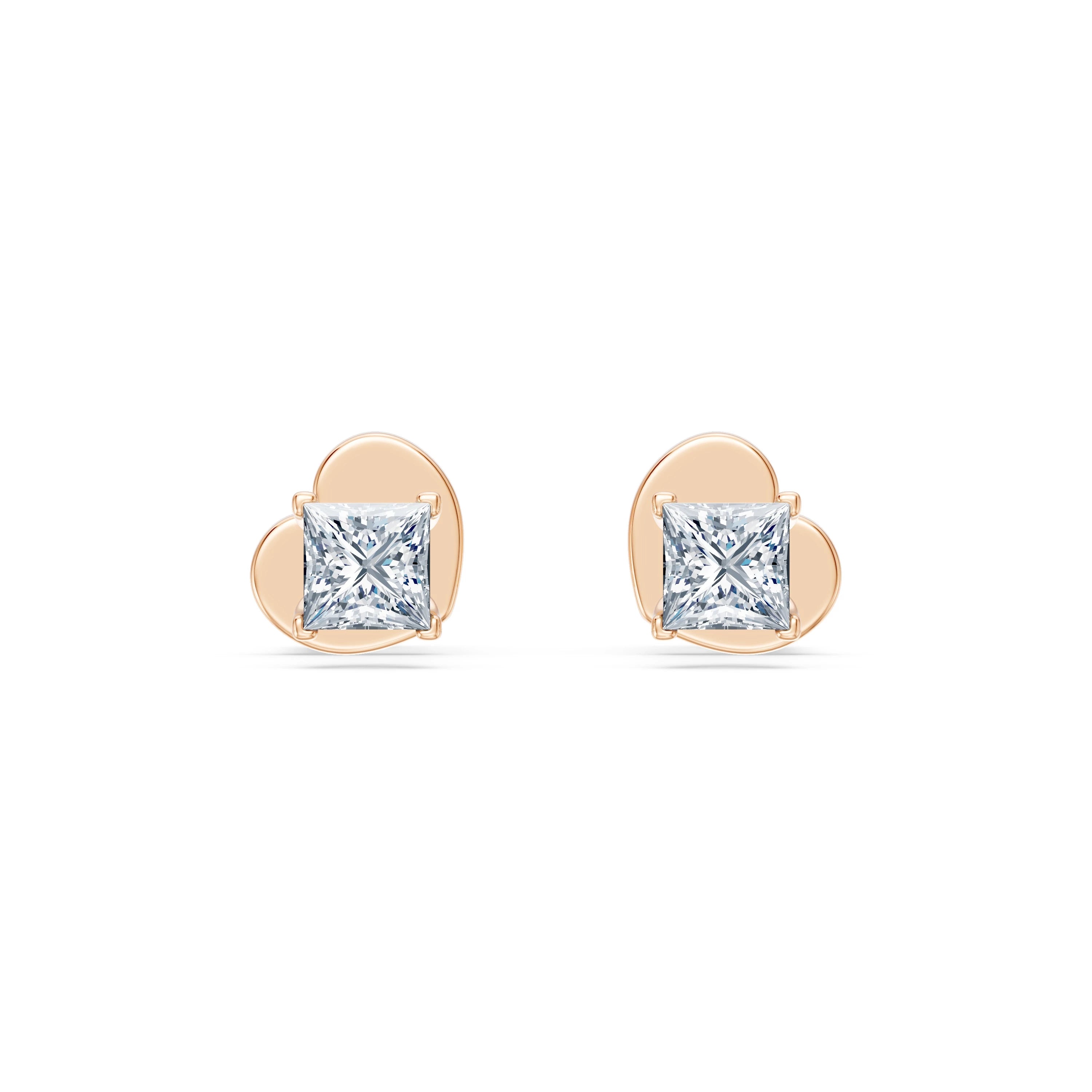 Solitaire Butterfly Earring, 0.34 ct — 102-10117(3.0)PR