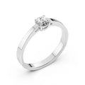 Solitaire Ring (Round), 0.45 ct — 101-10012/1(4.8)