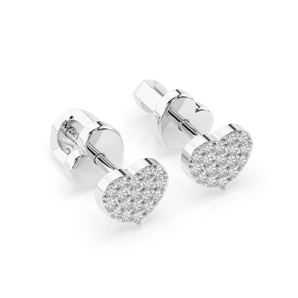 Illusion Earring (Round), 0.18 ct — 102-10097