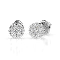 Illusion Earring (Round), 0.03 ct — 102-10015(2.0)