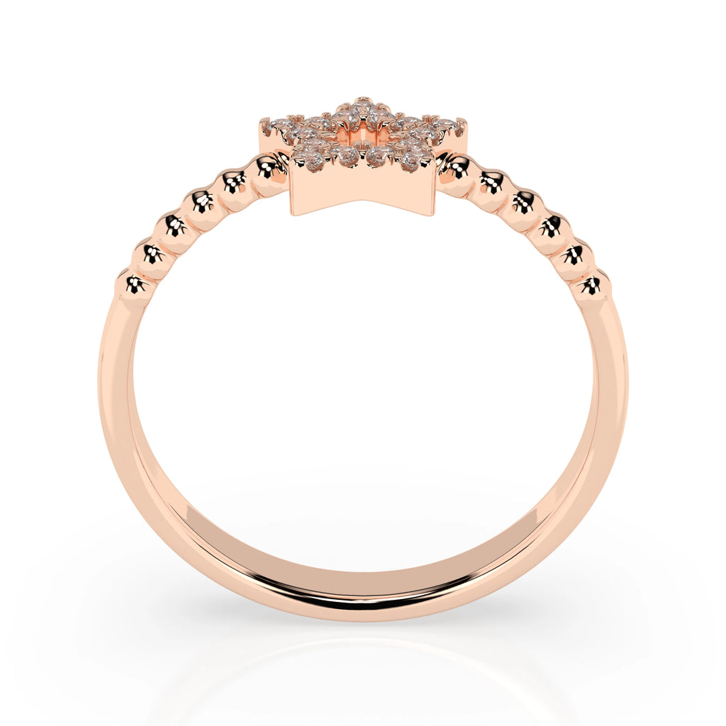 Minimalism Ring (Round), 0.09 ct — 101-10054