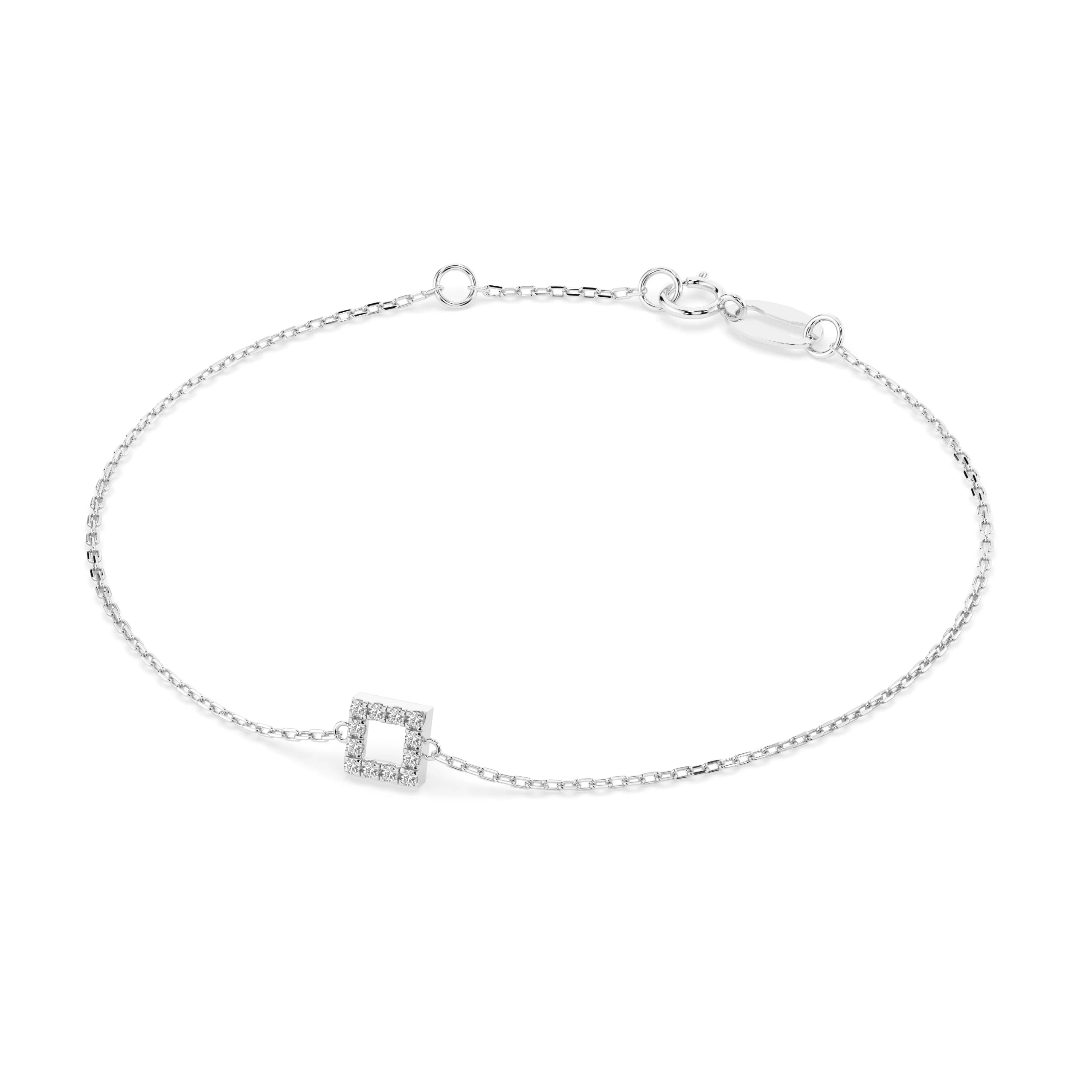 Minimalism Bracelet (Round), 0.06 ct — 105-10016