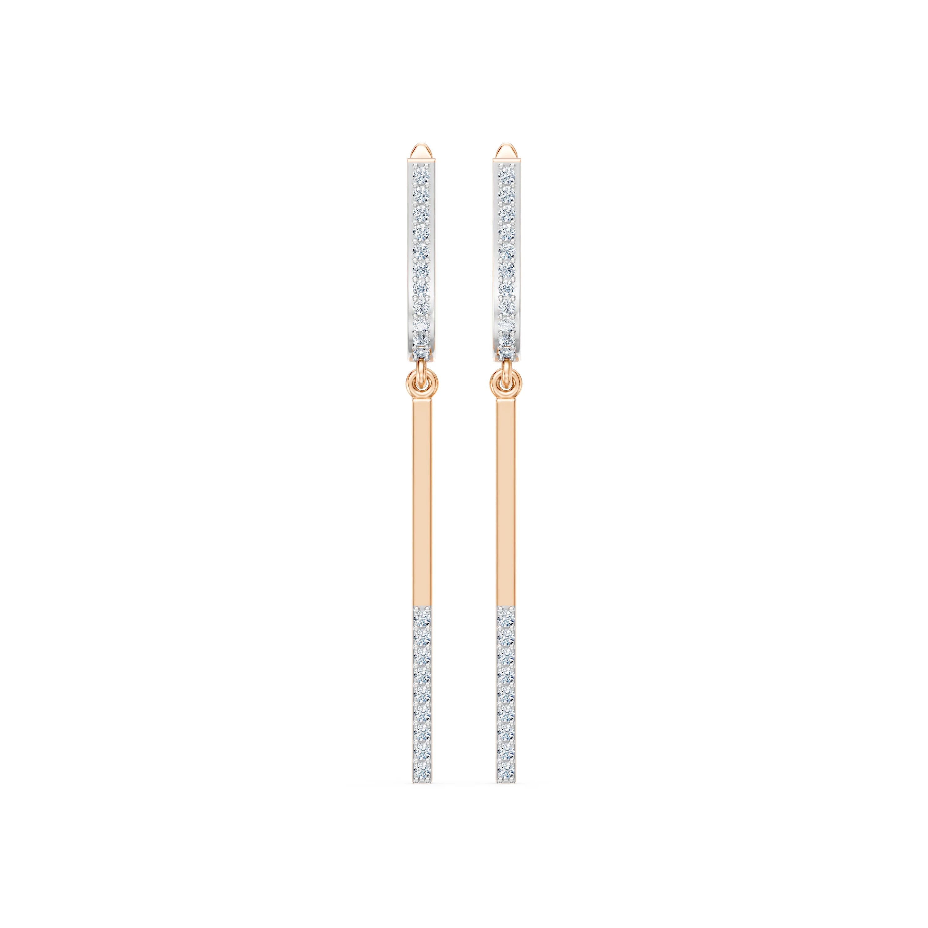 Minimalism Earring, 0.24 ct — 102-10129/5