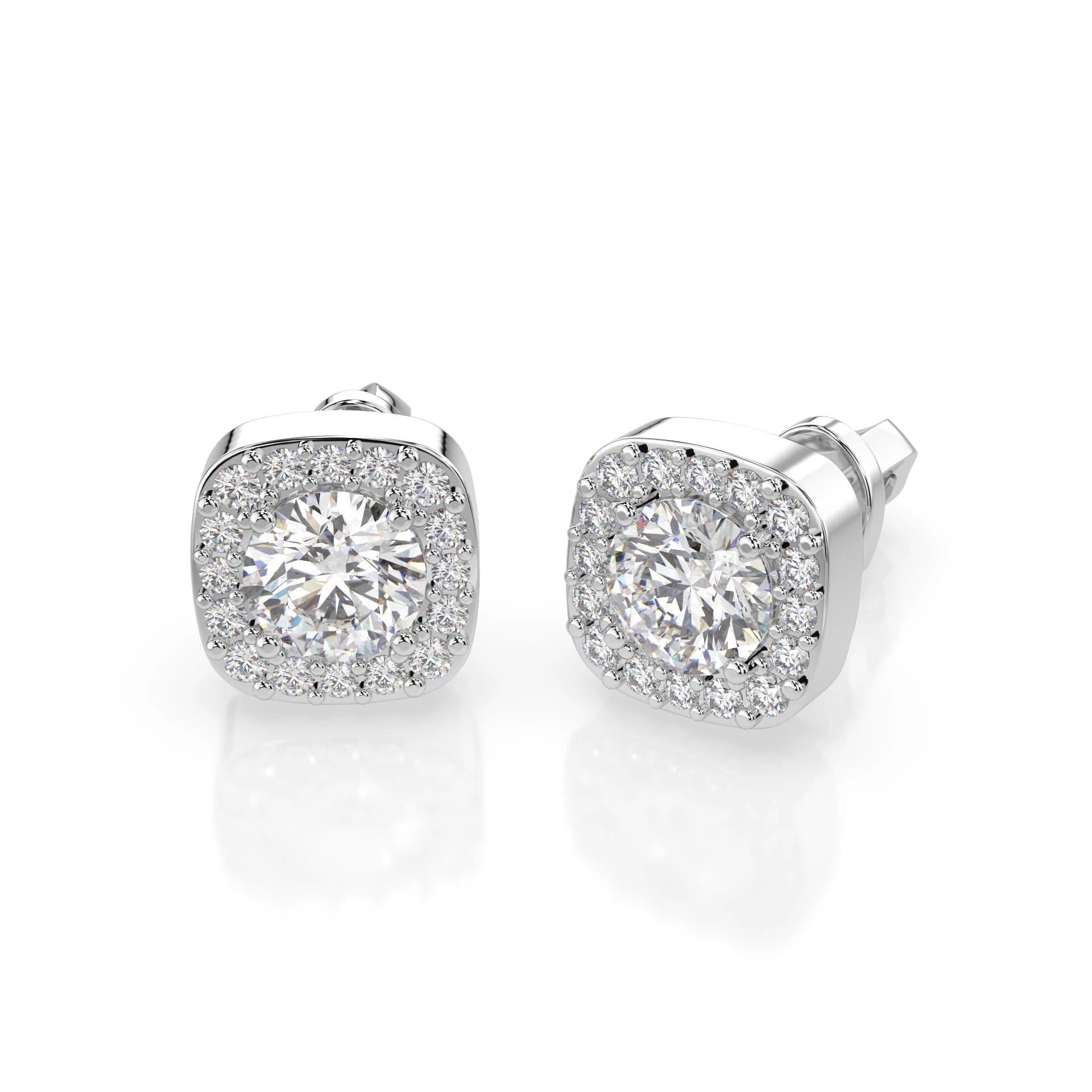 Solitaire Eternity Earring (Round), 1.0 ct — 102-10152(5.1)