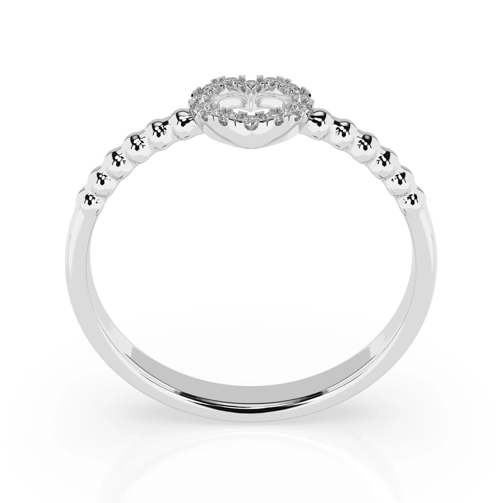 Minimalism Ring (Round), 0.07 ct — 101-10028