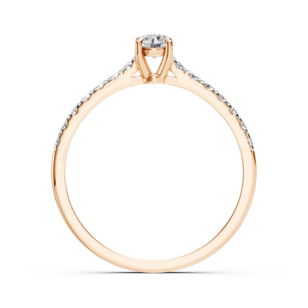 Solitaire Eternity Ring (Round), 0.3 ct — 101-10094(4.2)