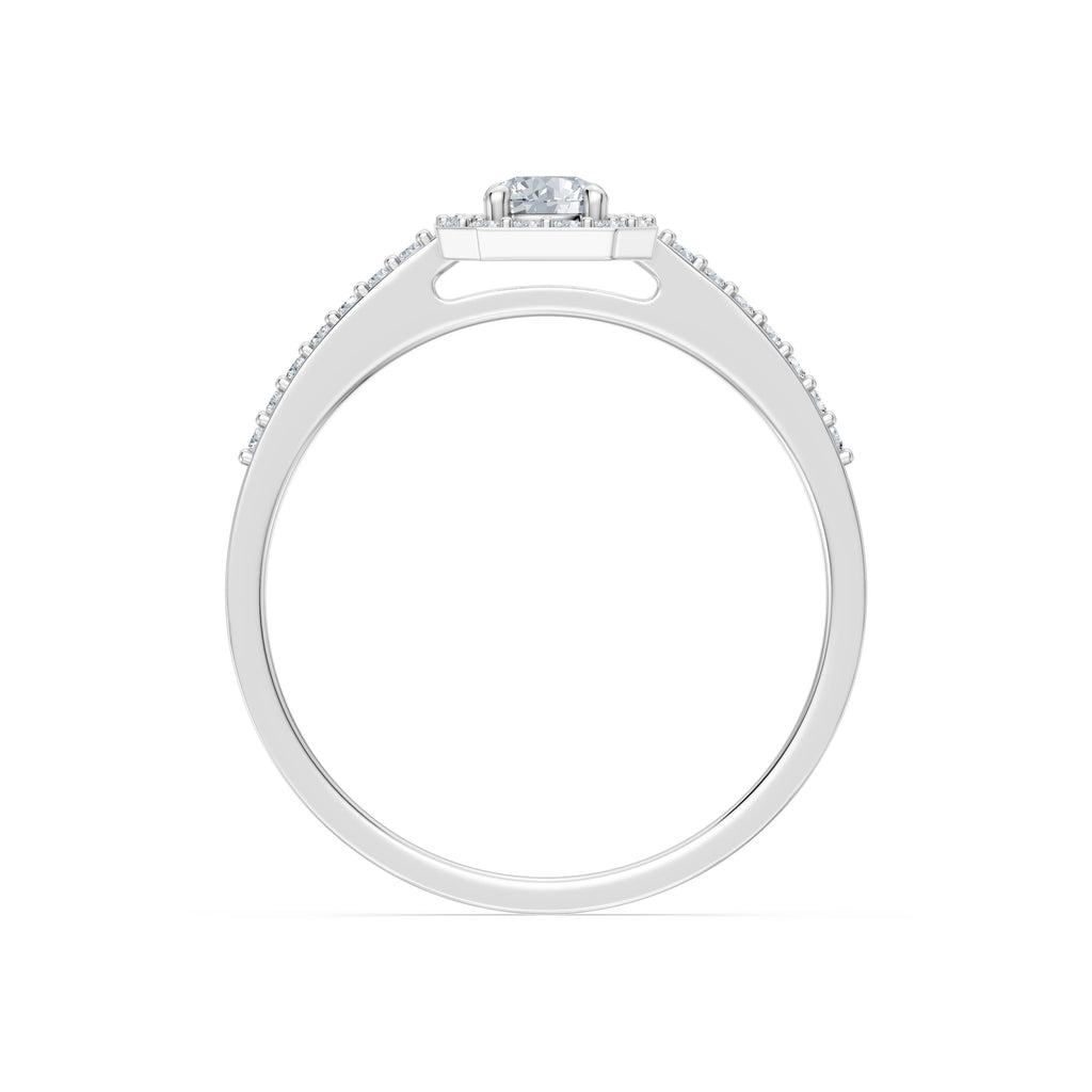 Solitaire Eternity Ring, 0.2 ct — 101-10118/2(3.7)