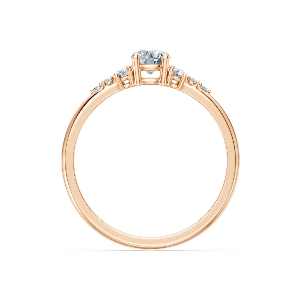 Solitaire Eternity Ring, 0.35 ct — 101-10140(4.5)
