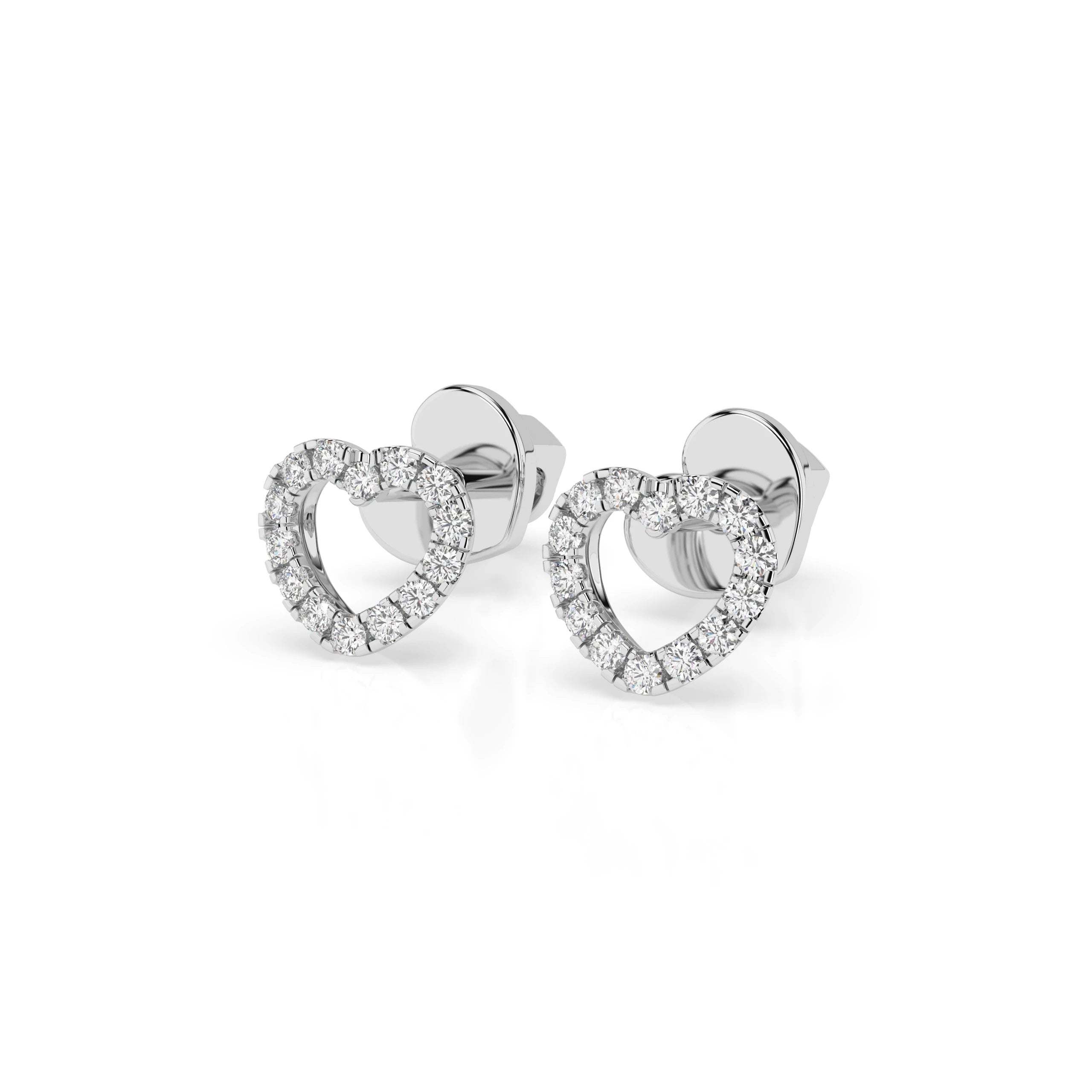 Minimalism Earring (Round), 0.14 ct — 102-10028