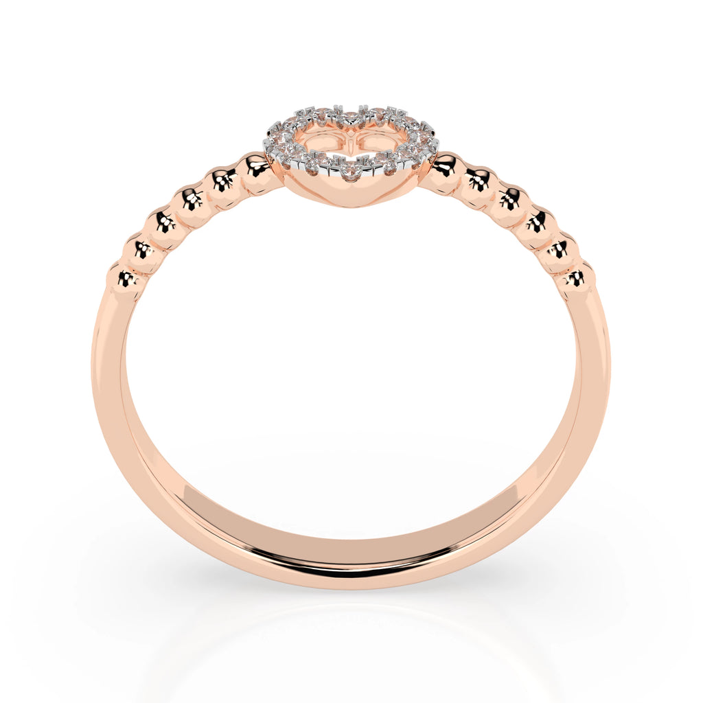 Minimalism Ring (Round), 0.07 ct — 101-10028