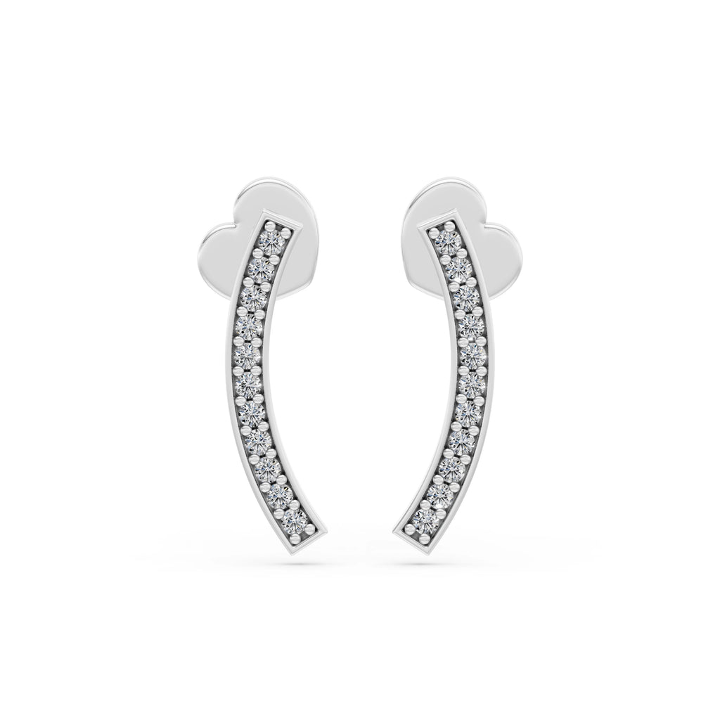 Minimalism Earring, 0.13 ct — 102-10065