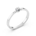 Solitaire Ring (Round), 0.15 ct — 101-10012/1(3.4)