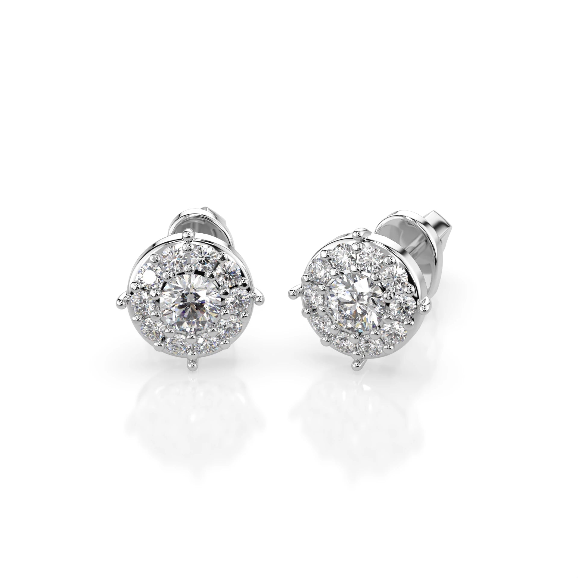 Solitaire Eternity Earring (Round), 0.3 ct — 102-10017(3.4)