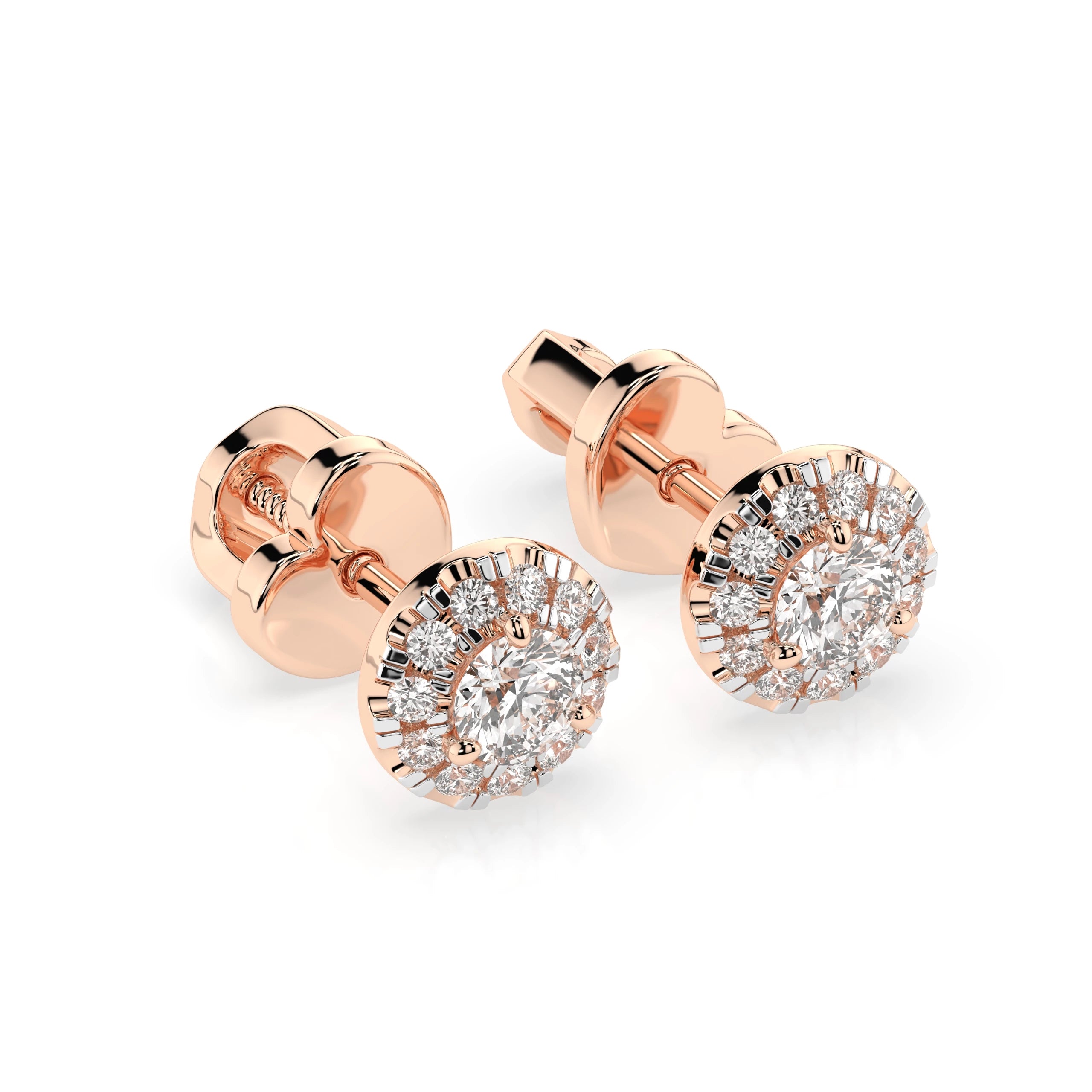 Solitaire Eternity Earring (Round), 0.24 ct — 102-10095(3.1)