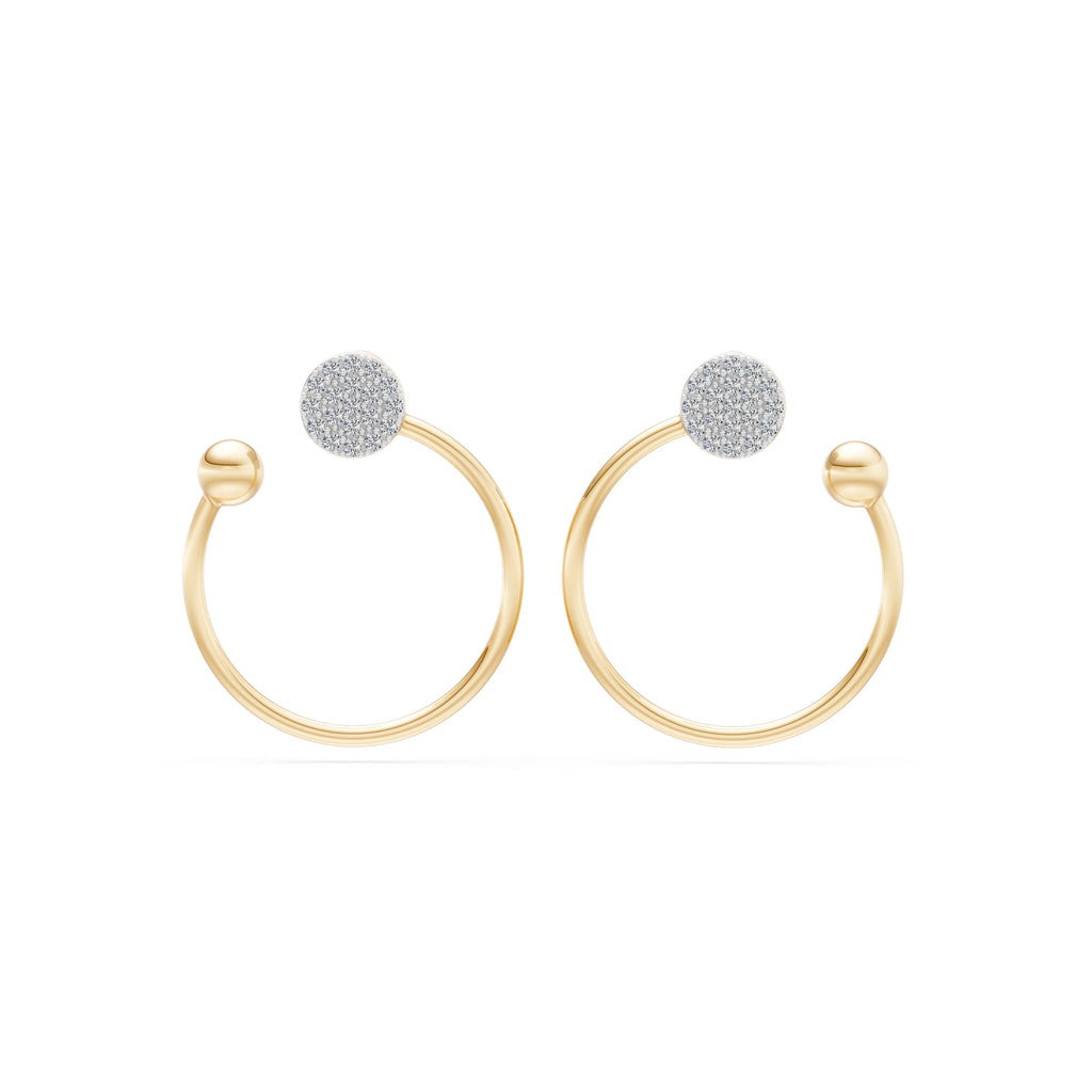 Minimalism Earring, 0.23 ct — 102-10081