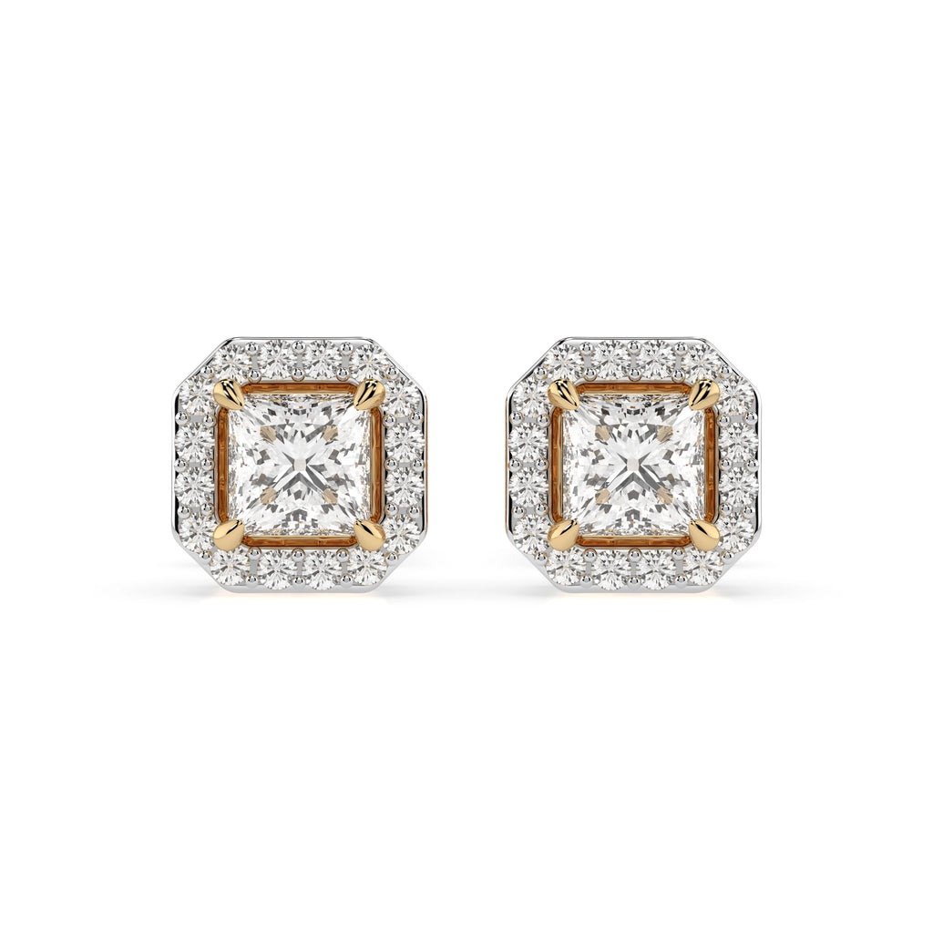 Solitaire Eternity Earring (Princess), 0.34 ct — 102-10115(3.0)PR