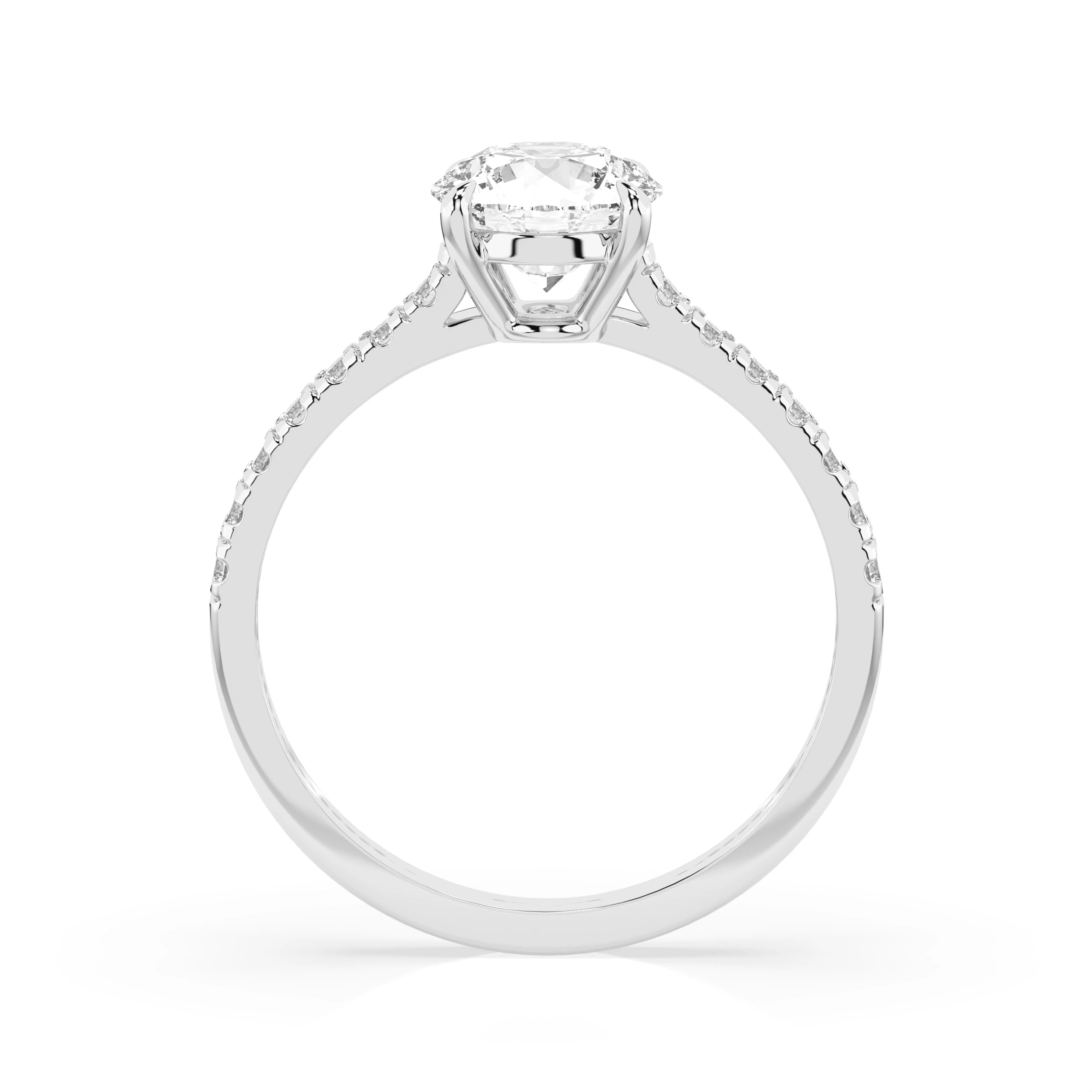 Solitaire Eternity Ring (Round), 0.7 ct — 101-10094(5.7)