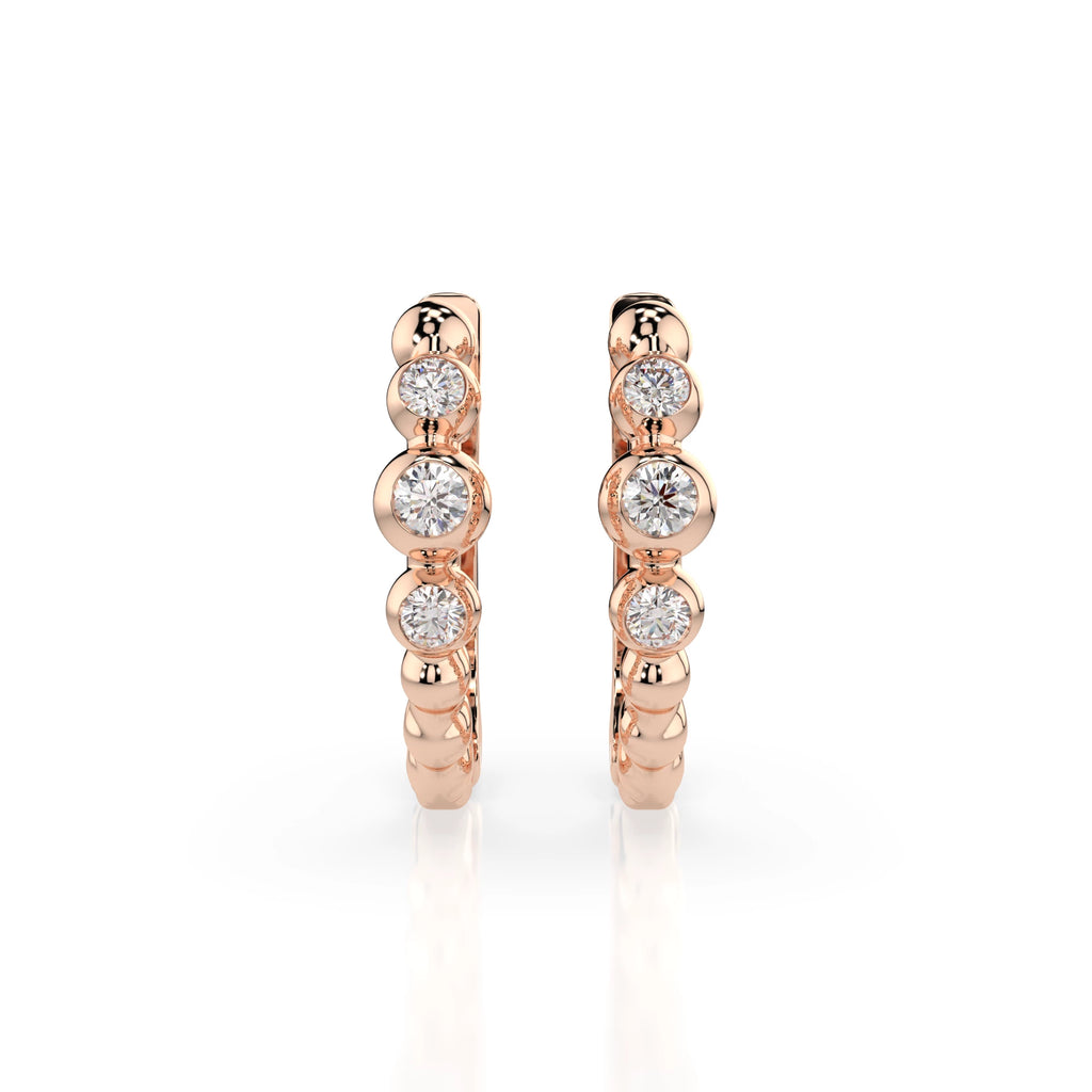 Eternity Earring (Round), 0.06 ct — 102-10019