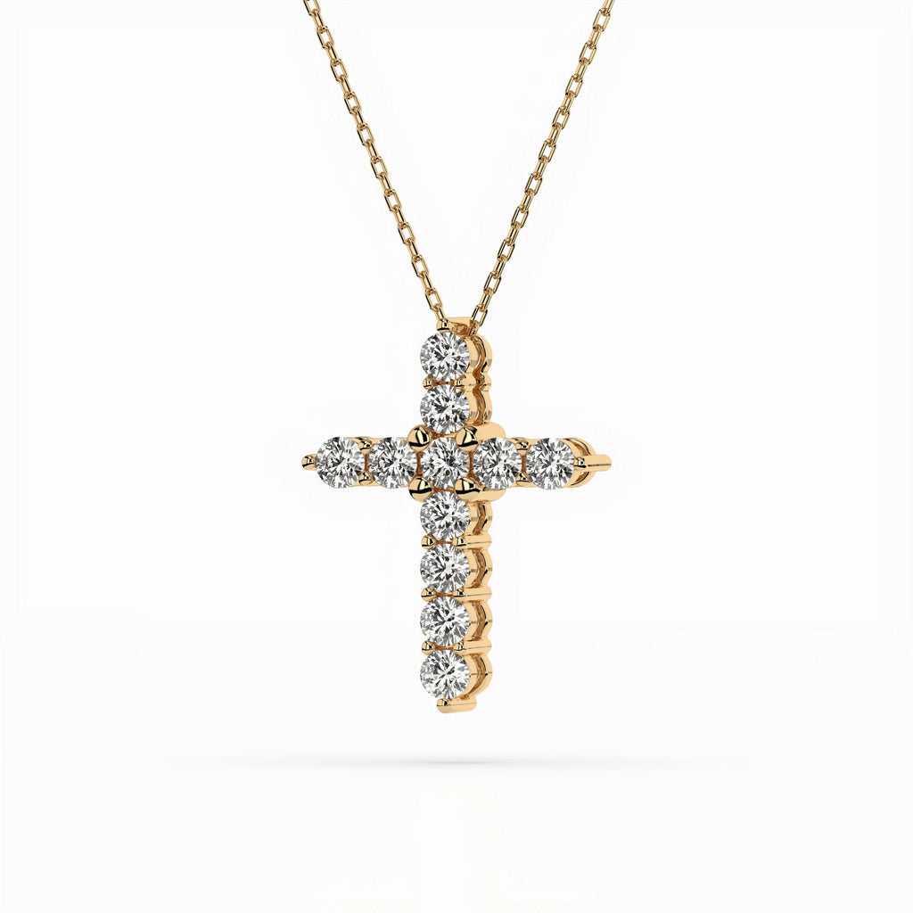 Minimalism Necklace (Round), 0.52 ct — 104-10039(2.3)