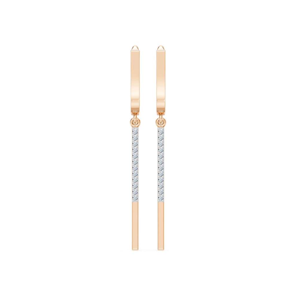 Minimalism Earring, 0.14 ct — 102-10129/6