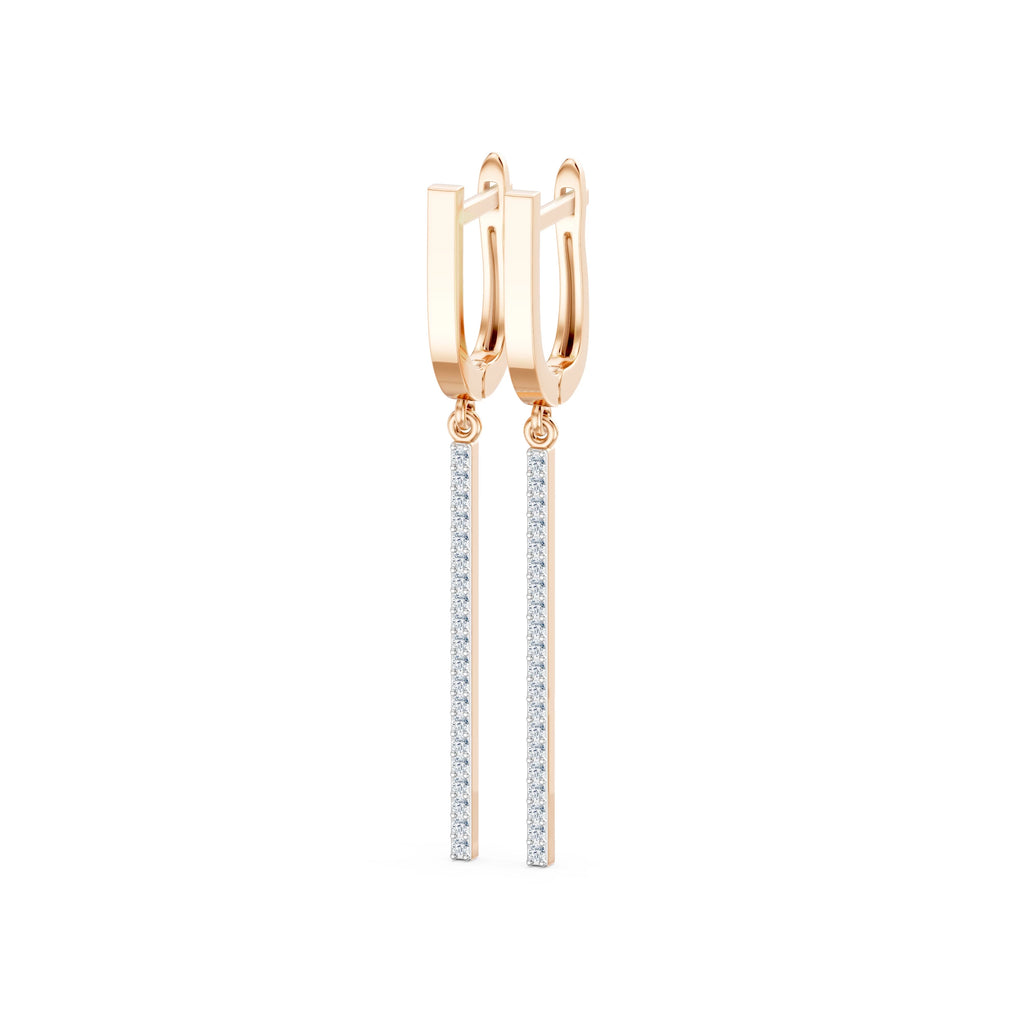 Minimalism Earring, 0.24 ct — 102-10129/1