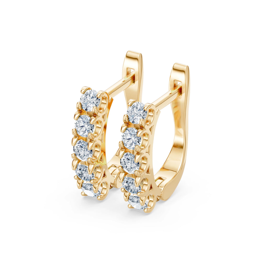 Eternity Earring, 0.6 ct — 102-10123(2.5)