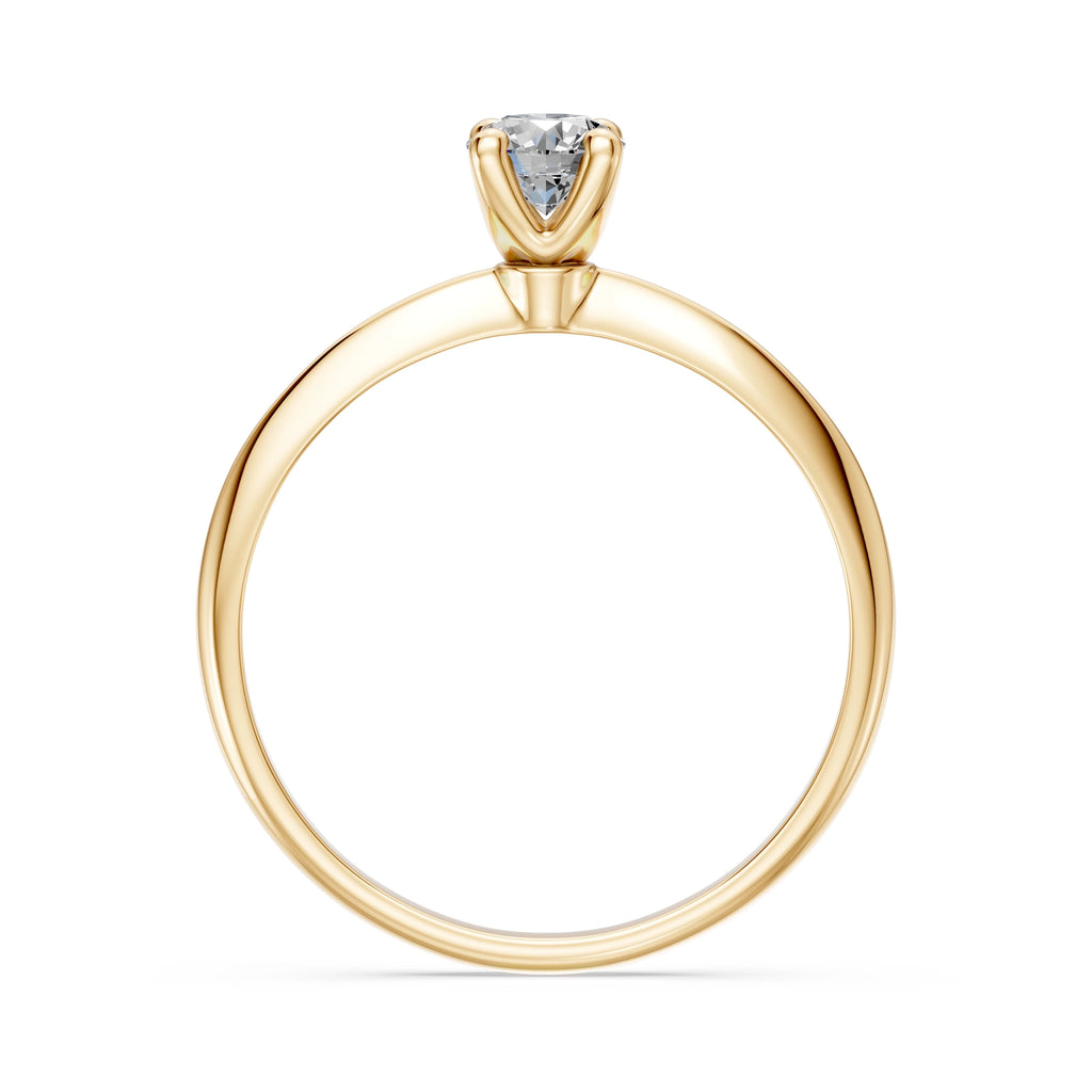 Solitaire Ring, 0.3 ct — 101-10104(4.2)