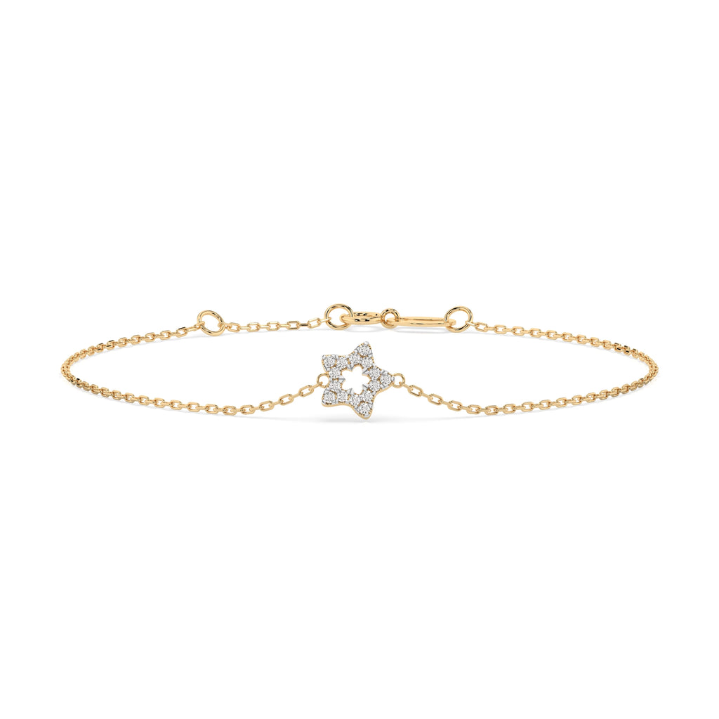 Minimalism Bracelet (Round), 0.08 ct — 105-10014