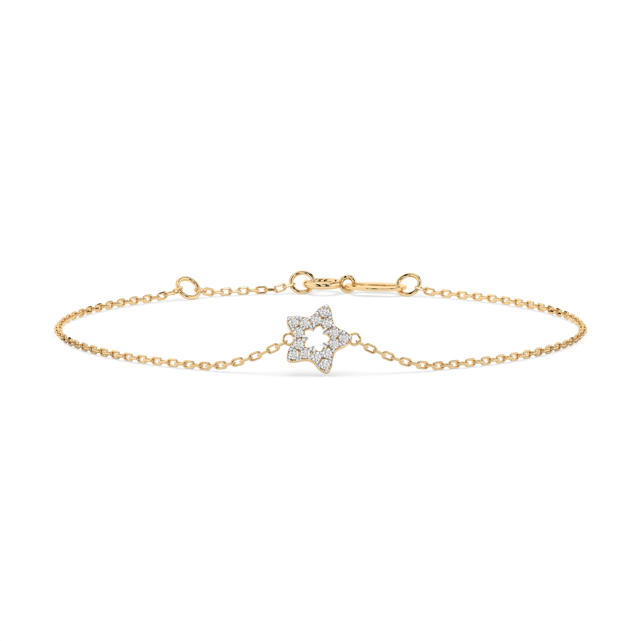 Minimalism Bracelet (Round), 0.08 ct — 105-10014