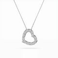 Minimalism Necklace (Round), 0.35 ct — 104-10061