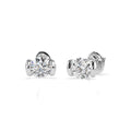 Solitaire Butterfly Earring (Round), 0.4 ct — 102-10016(3.7)