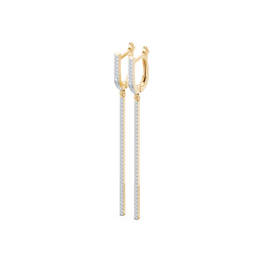 Minimalism Earring, 0.37 ct — 102-10129/4