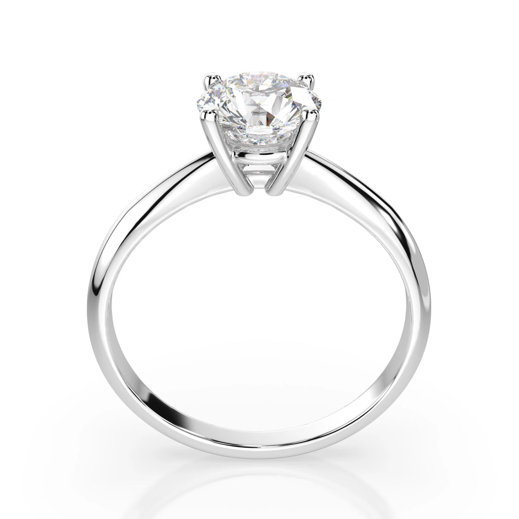 Solitaire Ring (Round), 0.7 ct — 101-10021(5.7)